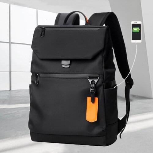 Fashion Light Sports Waterproof School Bag Men City Simplicity Casual Business Travel Laptop Backpack for 14 Inch