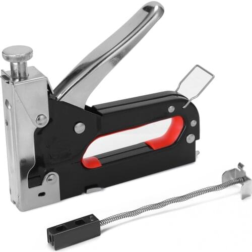 3 In 1 Staple Machine Soft Wood Furniture Manual Stapler Upholstery Fix Furniture Photo Frame Nail Machine With 600pcs Staple