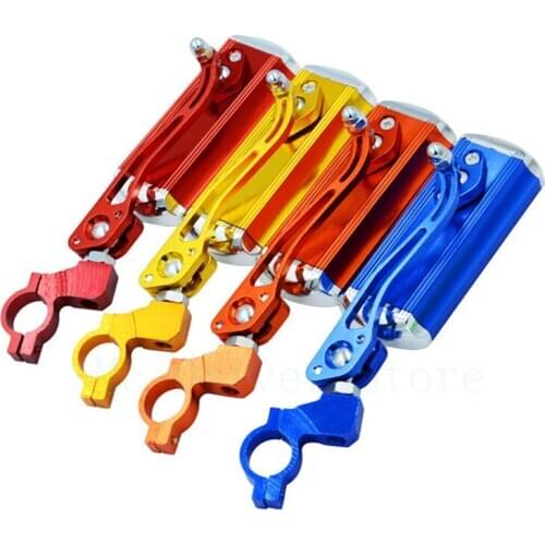 Electric car rearview mirror bicycle Reversing mirror Aluminum alloy reflector motorcycle Reversing mirror Modified mirror 2 pcs