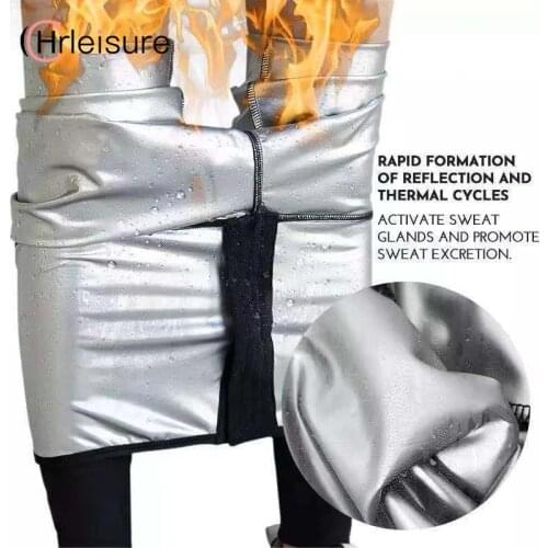 CHRLEISURE Sexy Sweat Leggings Women Slimming Push Up High Waist Leggings Women Tummy Control Butt Lift Body Shaper Leggings