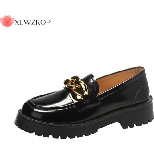 Spring Womens Shoes Flats Loafers Ladies Leather Brand Sneakers Womens Designer Flat Ladies Shoes Woman Luxury Female Footwear