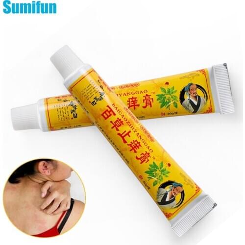 2Pcs Natural Herbal Medicine Anti Bacteria Cream Psoriasis Plaster Dermatitis Eczema Pruritus Ointment Antibacterial Oil