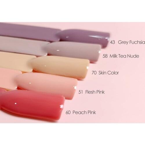 5pcs/set Venalisa 7.5ml Gel Nail Polish Organic Nail Gel Varnish Nail Manicure Soak Off UV LED Gel Lacquer Tempered Top Coat Kit