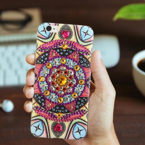 Embroidery Diamond Phone Case for iPhone 6/6s DIY Special Shaped Diamond Painting Phone Case