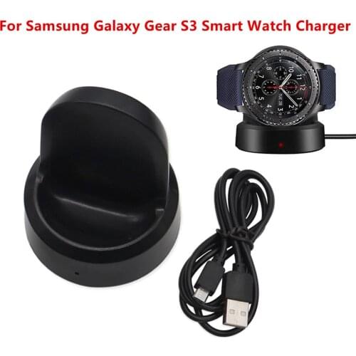 Wireless Charging Dock Cradle Charger For Samsung Gear S3 Classic Frontier Watch High Quality Chargers Smart Watch Charging Dock
