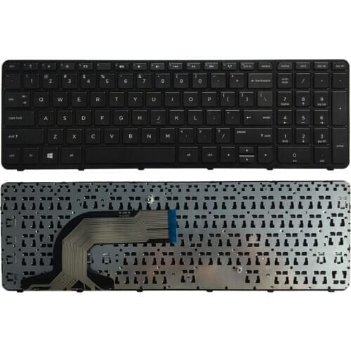 US black laptop Keyboard for HP 15 e072 15-e006sr 15-e007sr 15-e008sr 15-e011sr 15-n056sr 15-n057sr 15-n058sr 15-n059sr
