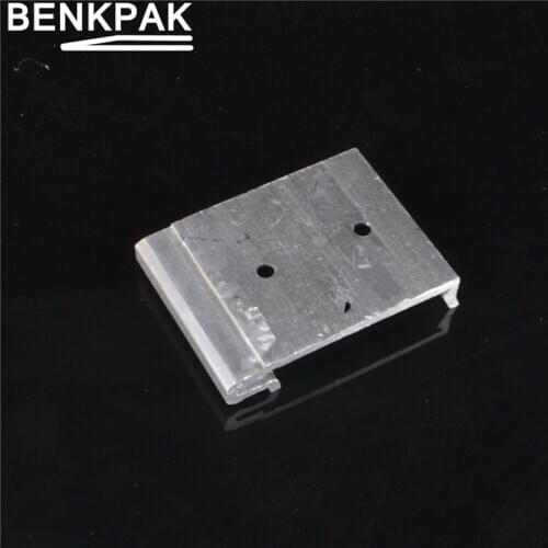 35mm DIN Rail fixed clamp fasten clip PLC clip switchboard exchange board Clamp 35*47mm hole distance 20mm