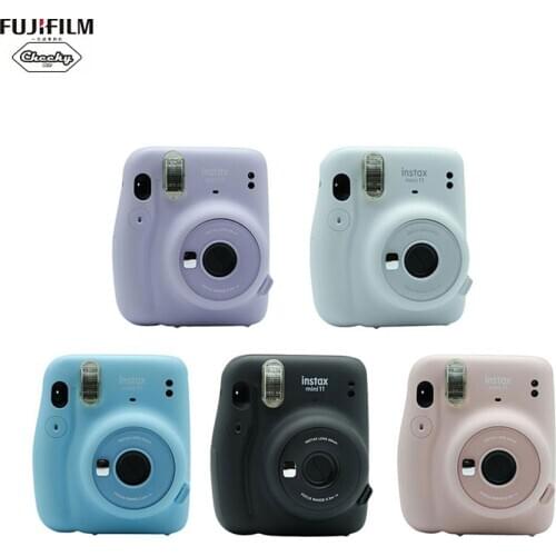 Fujifilm Instax Mini 11 Instant Camera Pink/Blue/Gray/White/Purple for Kid Student Women Purple