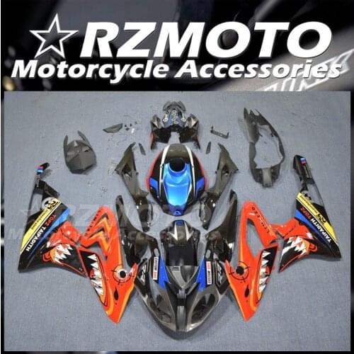 New ABS Injection Mold Full Fairings Kit Fit for BMW S1000RR Hp4 2015 2016 15 16 bodywork set custom Blue yellow