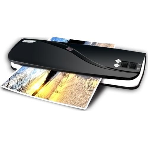 A4 9 inch Office Hot&Cold Photo Laminator Roll Laminator Thermal Laminating Machine for A4 Document Photo Fast Laminating Speed