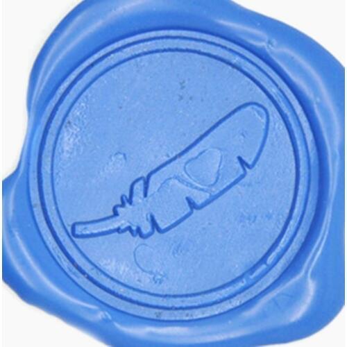 Seal Wax Kit,Feather Vintage Wax Badge Seal Stamp Kit Wax Set Tool Gift,custom