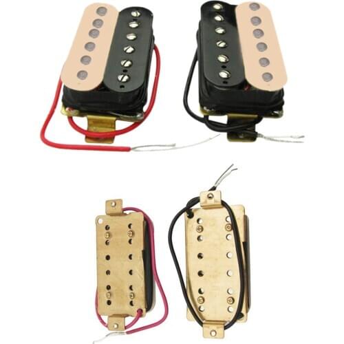 Humbucker Pickup Electric Guitar Pickups Set for Fender Stratocaster Les Paul Style Guitar Replacement