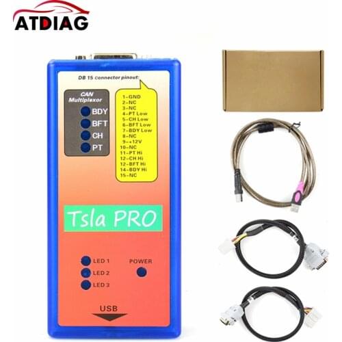 2021 New Product Tsla Pro Scanner Diagnostic and Programming Tool for TESLA S, X, 3 with free shipping Tsla PRO scanner