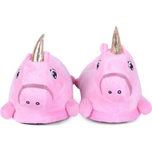 Unicorn Shoes Animal Cartoon Slippers Unisex kid Adult Kigurumis Pajama Party Cosplay Street Wear Men Women Girl Boy Cute Shoe
