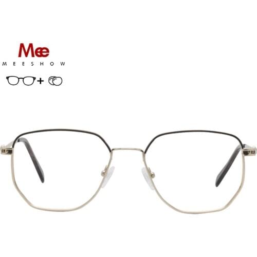 Meeshow Titanium alloy Glasses Frame Women Prescription Eyeglasses New Korean Myopia Optical Frames Europe fashion Eyewear 6935