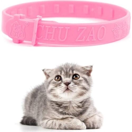 Cat Anti-Flea Collar Adjustable Mosquito Repellent Collar Effective Removal Of Fleas Lice Mites Mosquitoes Pet Collar Supplies