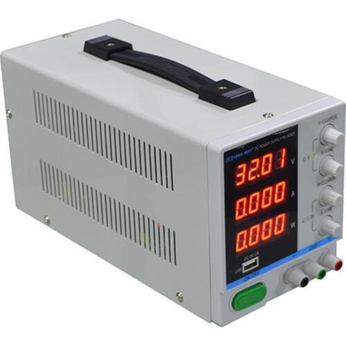 PS-3010DF 110V/220V DC Power Supply 30V 10A Precision Variable LED Digital Lab Adjustable W/ USB