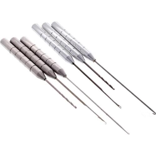 Fishing Tools Stainless Steel 3 in 1 Combo Set Carp Fishing Rigging Bait Needle Fish Drill Tackle
