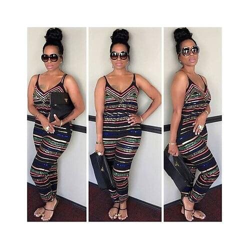 Deep V sexy backless pencil pants / feet pants nightclub Cashmere Suede One Pieces Jumpsuit Women Rompers