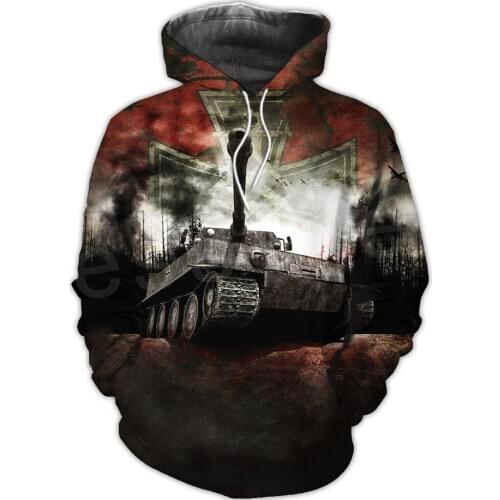 Tessffel Hot Games World of Tanks Tiger Tanks Funny NewFashion Tracksuit 3DPrint Zipper/Hoodies/Sweatshirts/Jacket/Men/Women A14