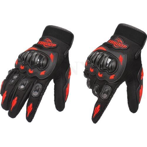 Universal Motorcycle Gloves black Racing Genuine Leather Motorbike white Road Racing Team Glove men summer winter for yamaha r1