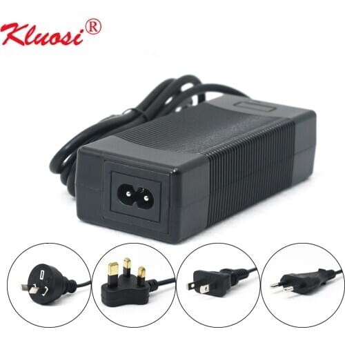 KLUOSI 5S 21V 2A Power Supply 18V Lithium Li-ion Batterites Battery Pack Charger AC 100-240V Converter Adapter EU/US/AU/UK Plug