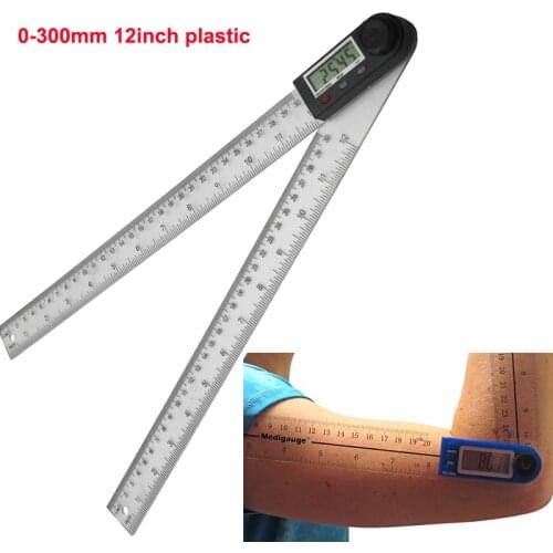 0-200mm 8'' Digital Meter Angle Inclinometer Angle Digital Ruler Electron Goniometer Protractor Angle finder Measuring Tool