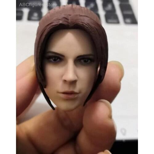 1/6 Scale Claire Redfield Aftermath Head Sculpt Carved Model Collectible Female Figure Accessory for 12 inches Body