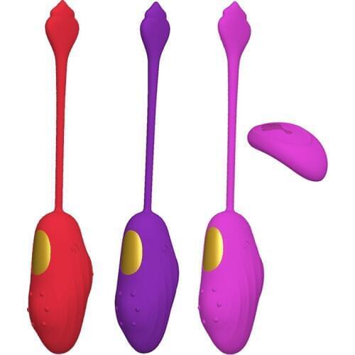 12 Speed Remote Control Bullet Vibrator Waterproof Silicone Vibrating Egg Vaginal Ball Sex Toys for Woman Toys for Adult ST759