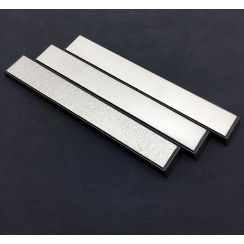 Fixed Angle Diamond Kitchen Knife Sharpener Stones Whetstone 400# 800# 1500# 3 Pcs a Set