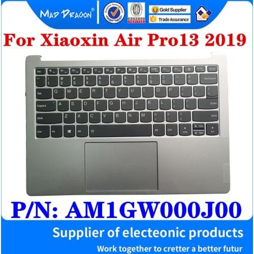 AM1GW000J00 For lenovo xiaoxin 13 Pro 2019 pro13 IdeaPad S540-13IML Palmrest Top Cover Upper Case US keyboard Touchpad Silver