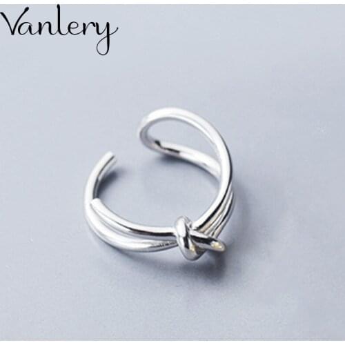 Bohemian Charm Boho Bow Rings For Women Lover Wedding Bridal Valentines Gifts Men Open Retro Antique Rings