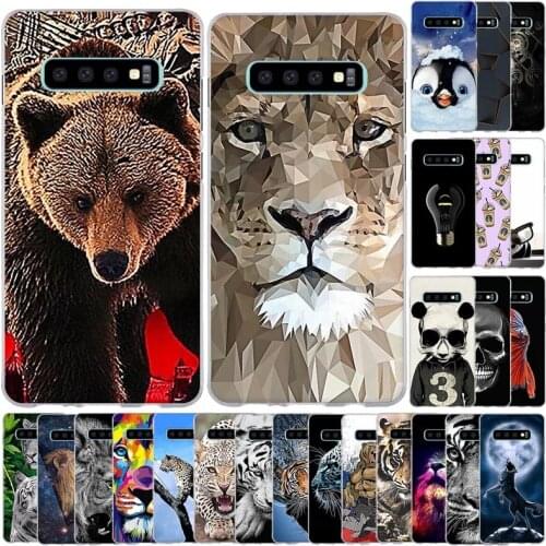 For Samsung Galaxy S10 Plus Case Soft TPU Silicon Phone Back Cover For Samsung S10 Plus Case Etui Protective Bumper Fundas Coque
