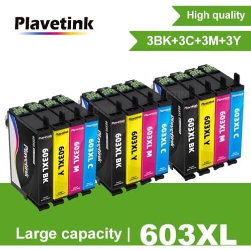 Plavetink For Epson 603 603XL Ink Cartridges Compatible for XP-2100 XP-2105 XP-4100 XP-4105 XP-3105 XP-3100 WorkForce WF-2830