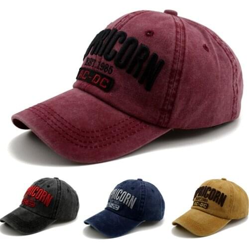 Cotton Cowboy Cap Baseball Cap Summer sun hat Fitted outdoor Cap Hats For Men Women Multicolor dad hat mens cap