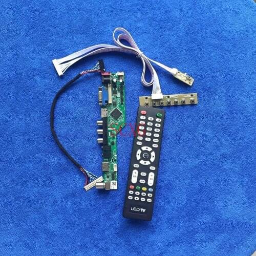 Matrix drive controller board Analog Signal LVDS 30 Pin Fit LP121WX3/LTN121AT07 LED/LCD KIT VGA USB AV HDMI-compatible 1280*800