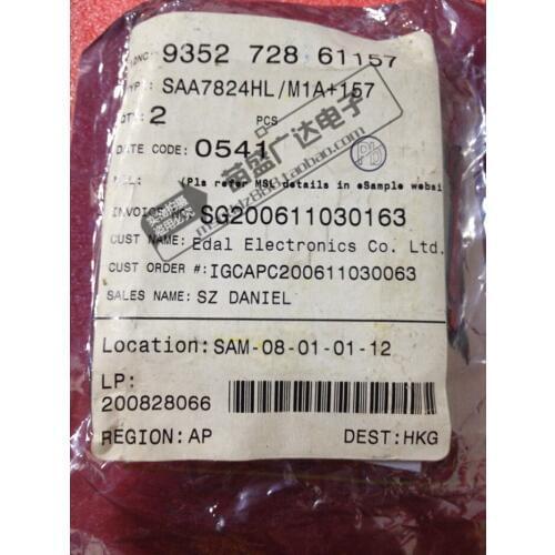 Module SAA7824 SAA7824HL TQFP80 Original authentic and new Free Shipping