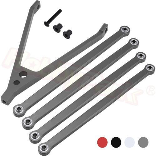 5pcs Metal Aluminum Suspension Link Set 116844 Upgrade Parts For HPI VENTURE FJ Cruiser Trail Truck Crawler Replacement