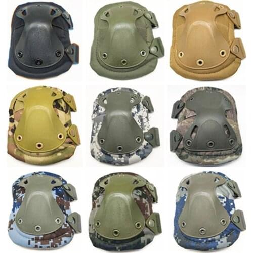 Tactical Knee Protector Paintball Airsoft Knee Elbow pads Outdoor Military Hunting War Game Army Knee Pads & Elbow Pads Set