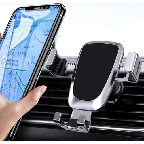 New Gravity Car Phone Holder For iPhone 11 Pro X Xs Air Vent Mount Phone Holder Stand for Xiaomi Samsung Mobile Phone holder