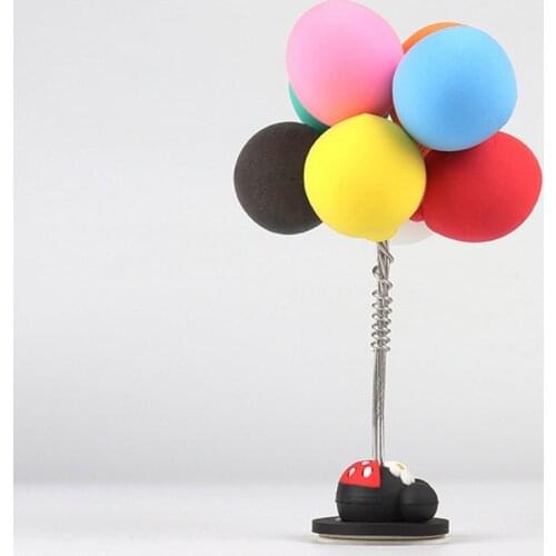 Charming Auto Ornaments Multicolour Lovely Balloon Car Decoration Mini Console Dashboard Decoration Car Interior Supplies