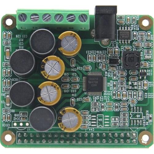 Raspberry Pi HIFI AMP Amplifier Expansion Board Audio Module for Raspberry Pi 4 Model B / Pi 3B / 2B / 2B