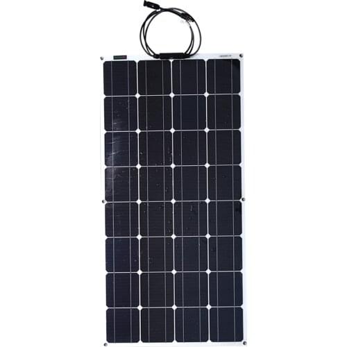 JingyangSolar 200w semi-flexible solar panel, 2x100w, two-piece panel package for sale