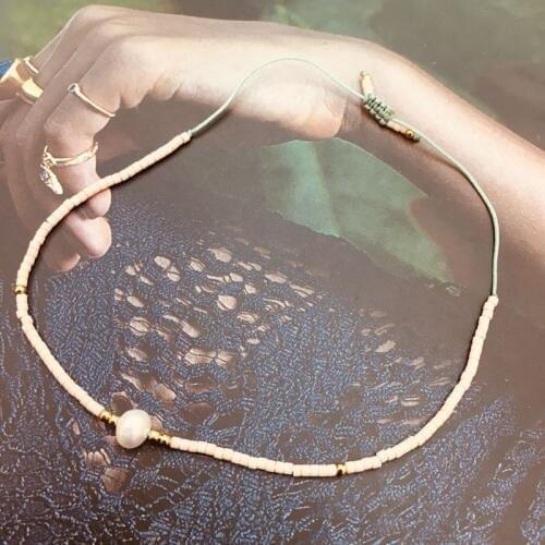 Simple Pearl Bracelets Women MIYUKI Delica Beads Seed Crystal Handmade Bracelet Pink Weave Lucky Jewelry Gift 2020 Hot Sale