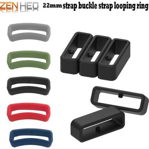 22MM Rubber Fastener Rings Security Loop Replacement for Garmin Fenix5/Fenix5 Plus/Forerunner 235/Forerunner 630/Forerunner 735