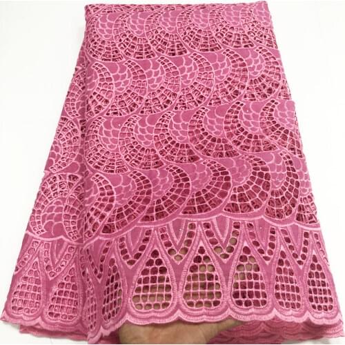 Swiss voile lace in switzerland african lace fabric wedding latest swiss lace fabric 2.5yard cotton fabric for dress CP011