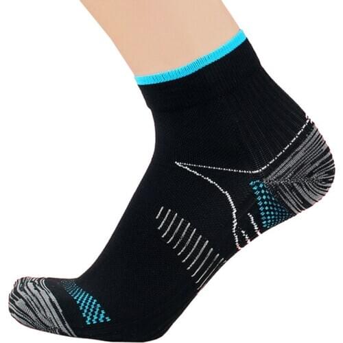 2021 Unisex Compression Socks Women Wool Black Ankle Cotton Pressure Socks Herren Socken Basketball Sports Compression Sock 2021