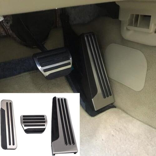 Stainless Steel Accelerator Brake Pedal Cover For Infiniti G25 G35 G37 Q50 Q60 EX25 QX50 QX70 EX FX M25 Q60S Car Accessories