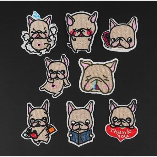 Kawaii Pig Clothing Iron on Embroider Sewing Applique Cute Animal Sew Fabric DIY Apparel Patches Accessories Decoration