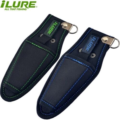 Ilure 1pcs Fishing Plier Cover Cloth Bag Protector 205*80mm Fishing Tool Lip Grip Bag Pesca Peche Covers Tackle